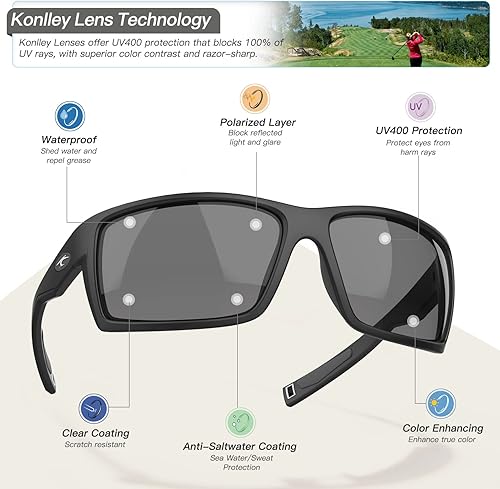 Miniatura 2 de Gafas de sol polarizadas deportivas para hombres y mujeres, para correr, pescar, ciclismo, conducir, exteriores, protección UV