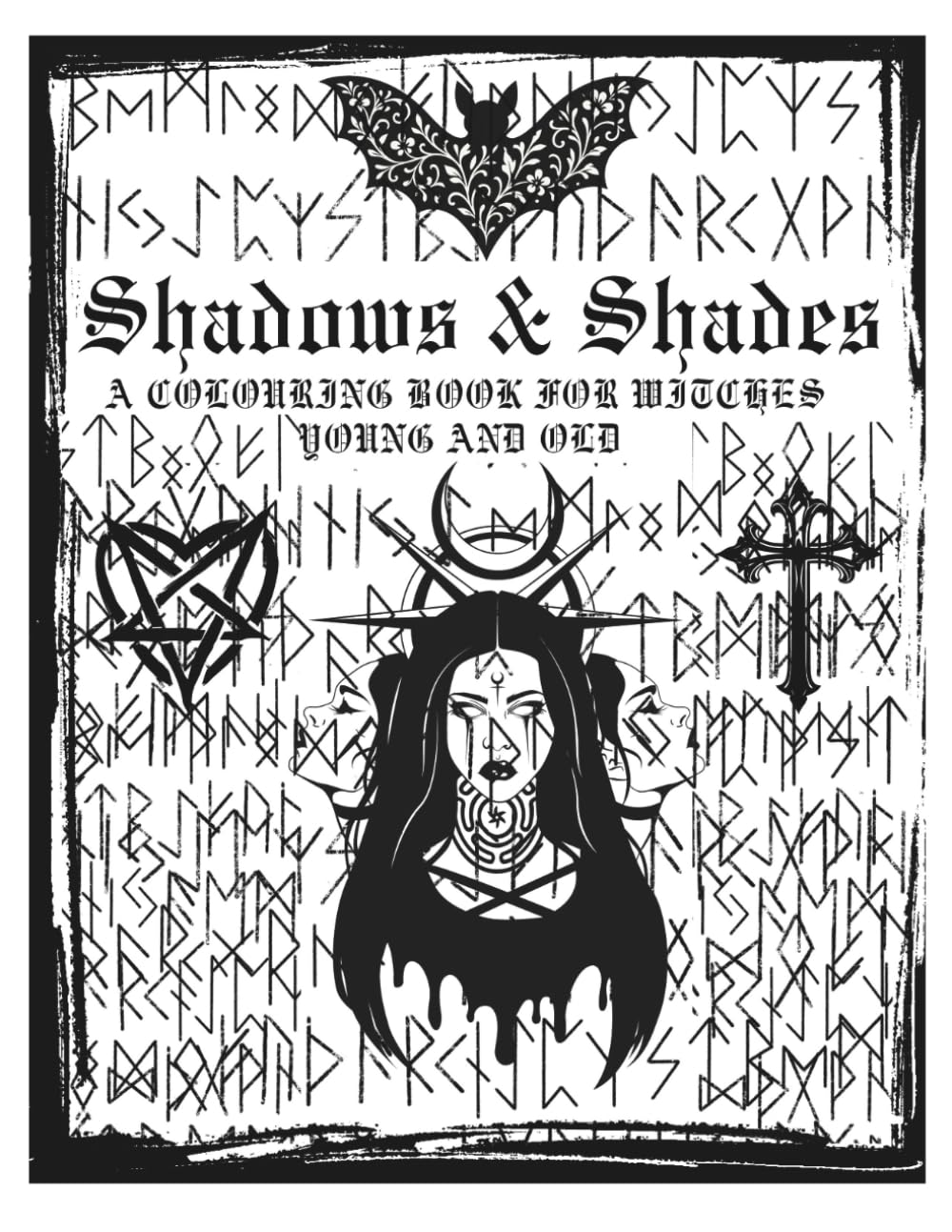 Shadows & Shades: A colouring book for witches young and old.