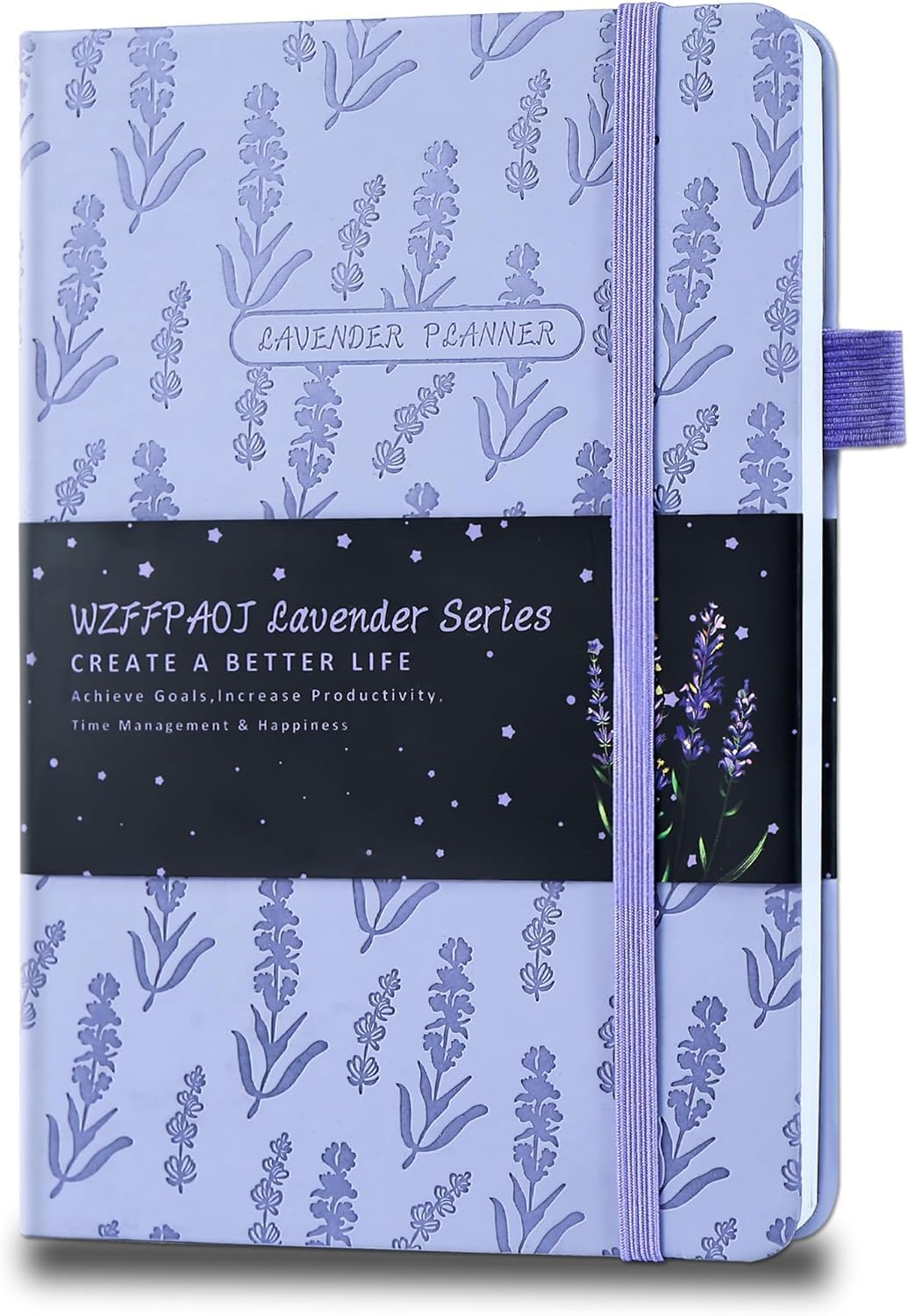 Undated Luxurious Weekly & Monthly Planner to Increase Productivity Hit Your Goals