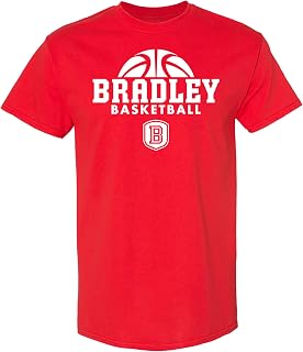 UGP Campus Apparel NCAA Basketball Hype Logo, Team Color T Shirt, College, University