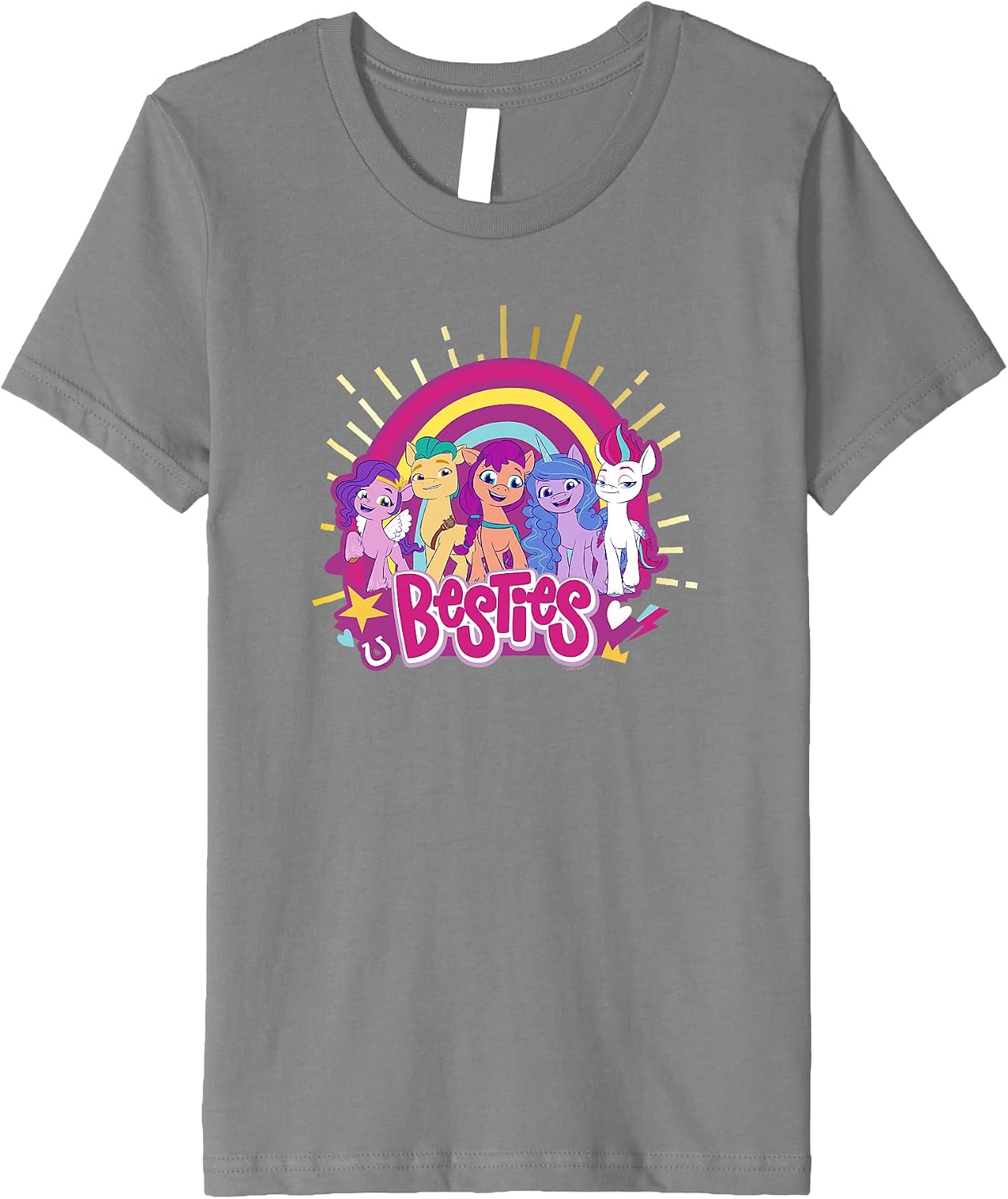 Kids Hasbro My Little Pony: A New Generation Pony Line Up Besties Premium T-Shirt