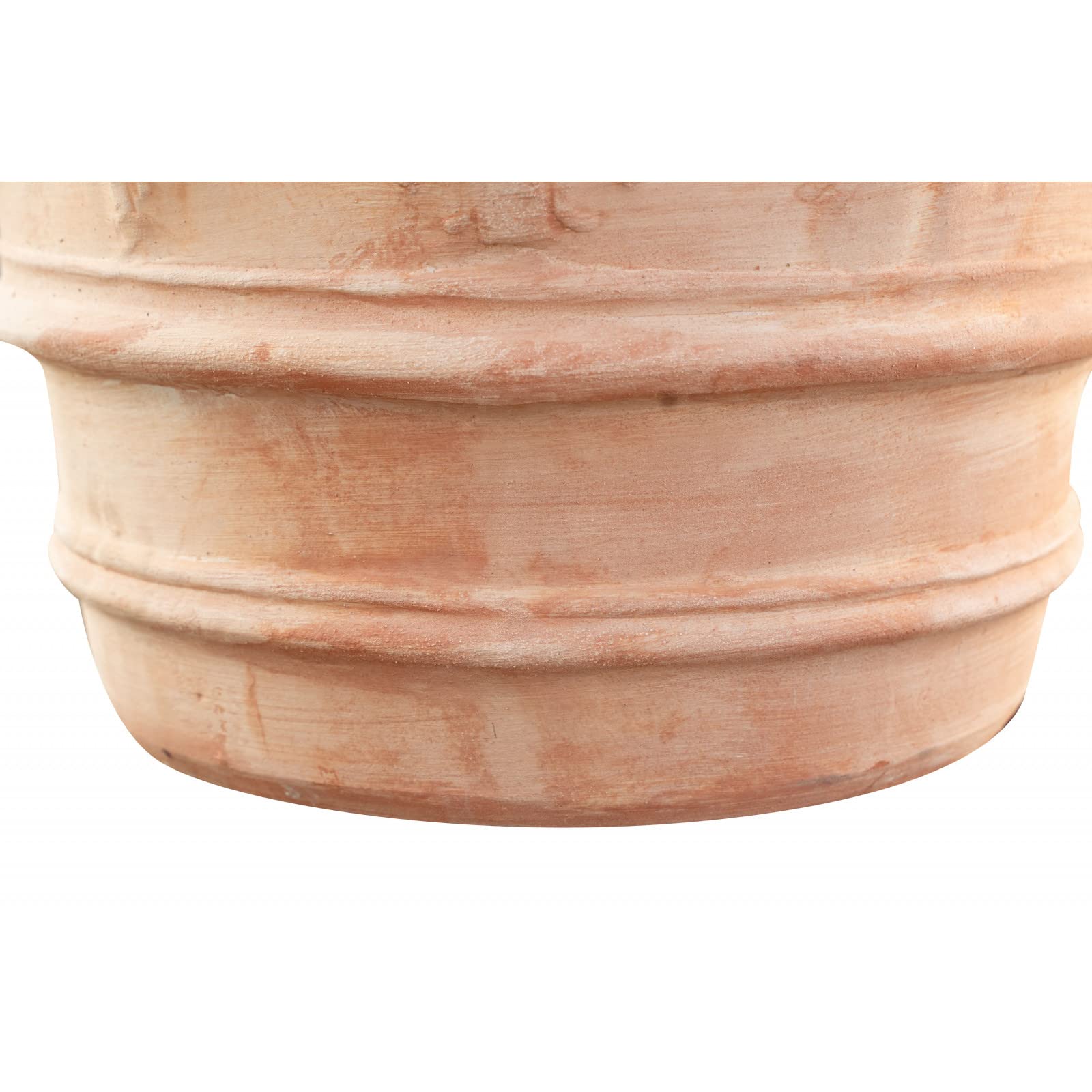 Biscottini Vasi terracotta grandi da esterno 44x50 cm Made in Italy | Vasi per piante grandi artigianali | Vaso terracotta grande