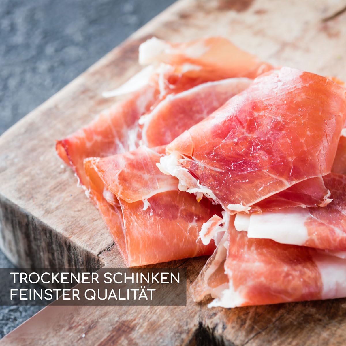 Jamon Serrano Spanischer Schinken-Set | 3,5 kg Paleta Serrano Gran Reserva | 100% Natürlich - Ohne Zusatzstoffe oder Konservierungsmittel | Great Taste Awards 2020 | Gold Star Gewinner Serrano