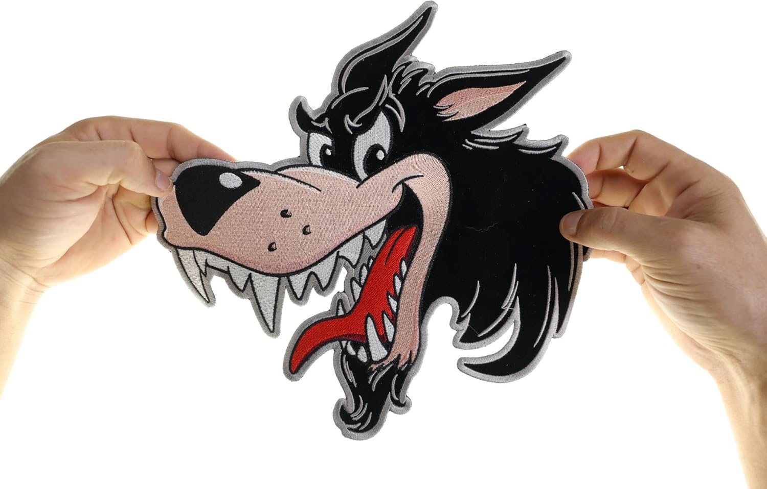 Wolf Patch, Large Animal Patches for Jackets (PL2949)