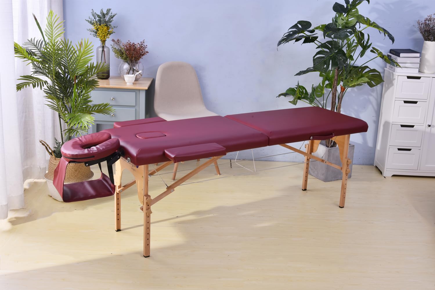 マッサージベッド 折りたたみ コンパクト 超軽量 エステベッド 5カラー