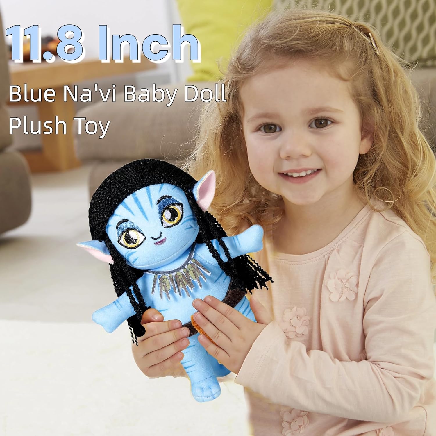 Plush Toys, Cute Aniaml Plush in SwaddleToy Kawaii Na'vi Baby Doll Christmas Birthday Gifts - Perfect for for Boys Girls Kids Adults Movies Fans