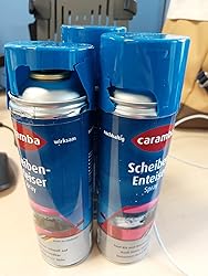 3x Caramba Scheiben Enteiser Scheibenenteiser Spray Sprühdose 500ml ...
