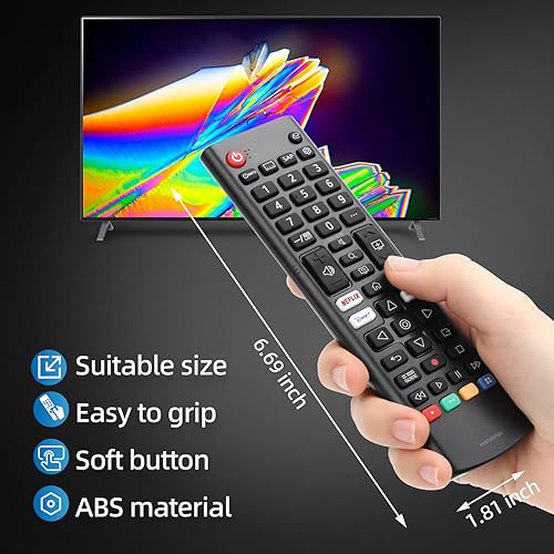 Miniatura 2 de Gvirtue Paquete de 2 nuevo control remoto 2022 para LG-Smart-TV, compatible con LG UHD OLED QNED NanoCell 4K 8K Smart TV con Netflix, Prime Video,