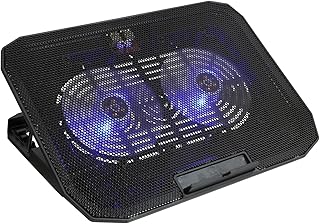 Mikikit 1pc Notebook Cooler PC Laptop Computer Fan Rack Fan Gaming Laptop Cooling Pad Laptop Stand for Desk