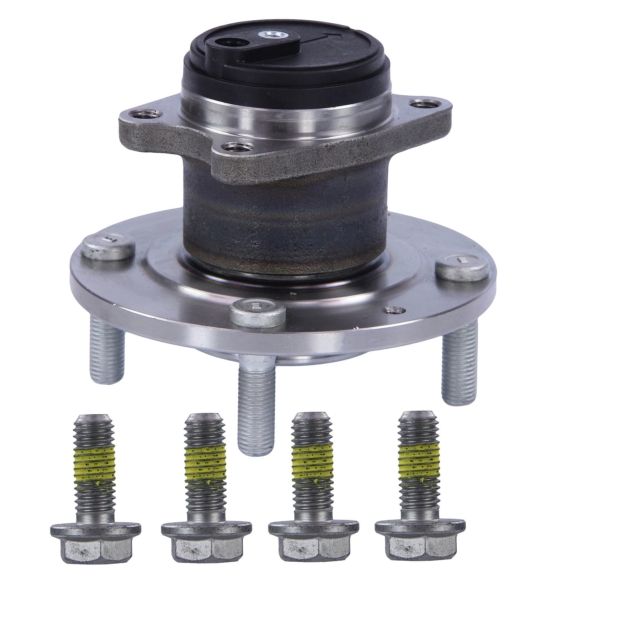 1x Set cuscinetti mozzo ruota posteriore con sensore ABS, | Compatibile con: MITSUBISHI COLT VI, SMART FORFOUR