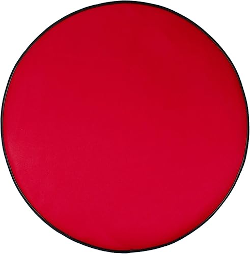 Northlight Alfombrilla mediana para árbol de Navidad de 33 pulgadas, color rojo y negro