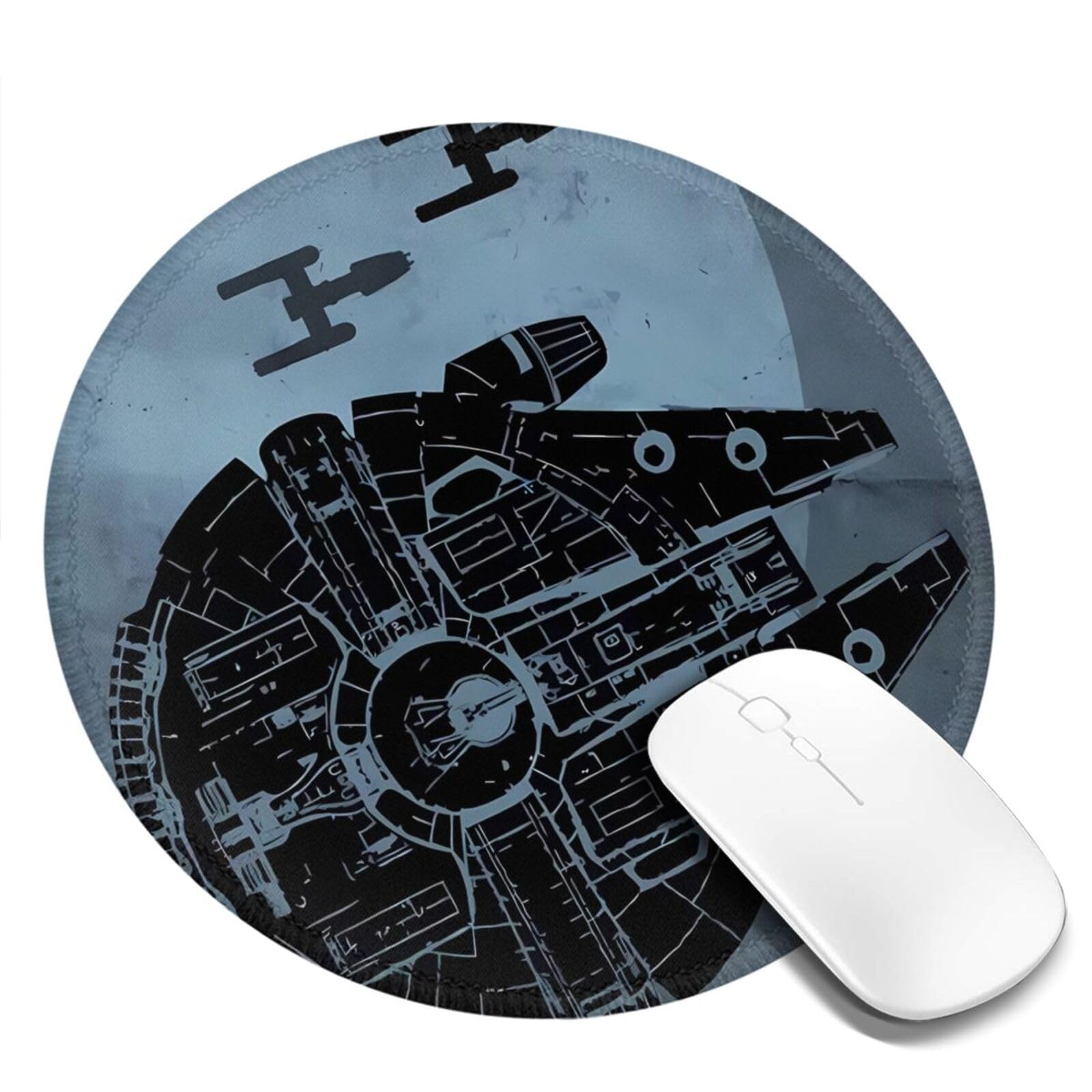 Amazon.co.jp: スターウォーズ 丸形 ゲーミングマウスパッド かわいい