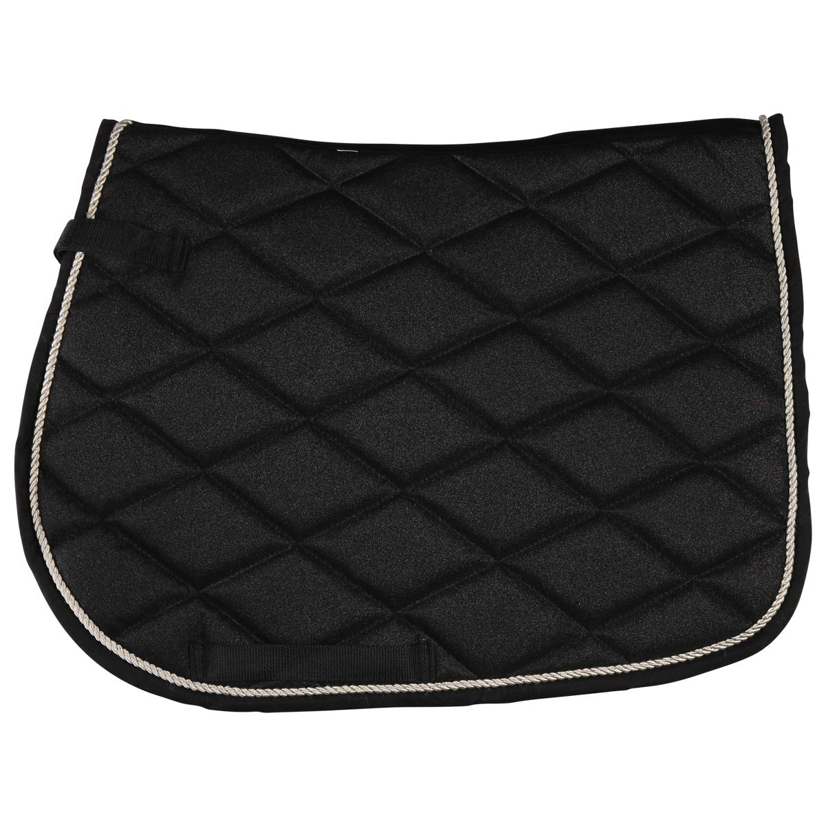 HB Tapis de Selle Sparkling Shet Noir Shetland