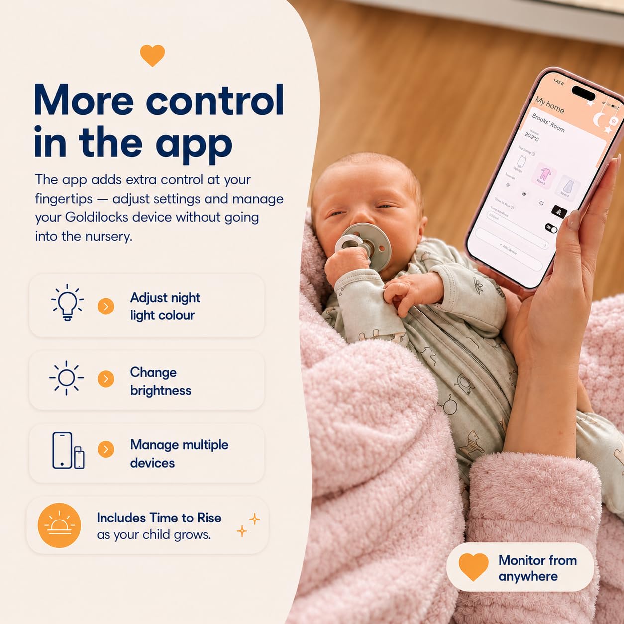 Sleep Like Goldilocks Intelligentes Thermometer