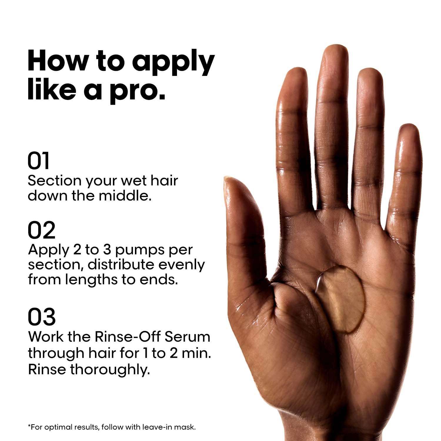 L'Oréal Professionnel Absolut Repair Molecular Deep Repairing Rinse-off Serum for Very Damaged Hair | 3X more strength and Deep Repair With 2% Peptides Bonder & 5 Amino Acids, 250ml 2
