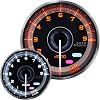 AUTOGAUGE Auto Gauge Tachometer, For Cars, WhiteAmber LED, 2.4 inches 60 mm, Made in Japan