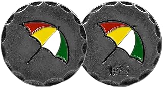 2025 Arnold Palmer Antique Silver Chiseled Marker
