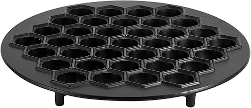 Alvinlite Fabricante ruso de ravioles, Molde de bolas de masa hervida de 37 agujeros, Fabricante de metal Pelmeni de aluminio, Máquina para hacer disponible en Yaxa Costa Rica