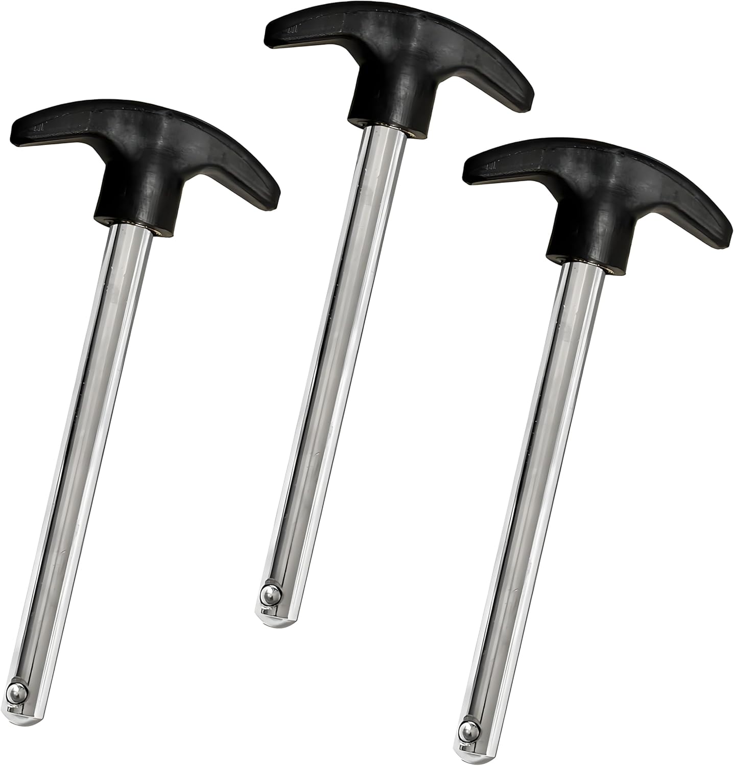 3 Pack Heavy Duty Weight Stack Pin Set, 3/8 Inch Diameter Locking Space 4。4 Inch Weight Stack Pin Extension for Home and Commercial Gym Strength Training Equipment Weight Pins