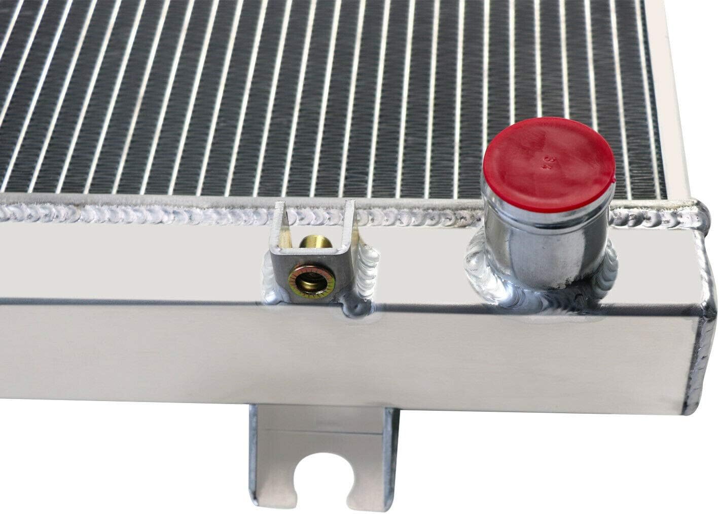 ALLOYWORKS 3 ROW Aluminum Radiator for 2005-2010 Dodge Dakota, Mitsubishi Raider 3.7L 4.7L