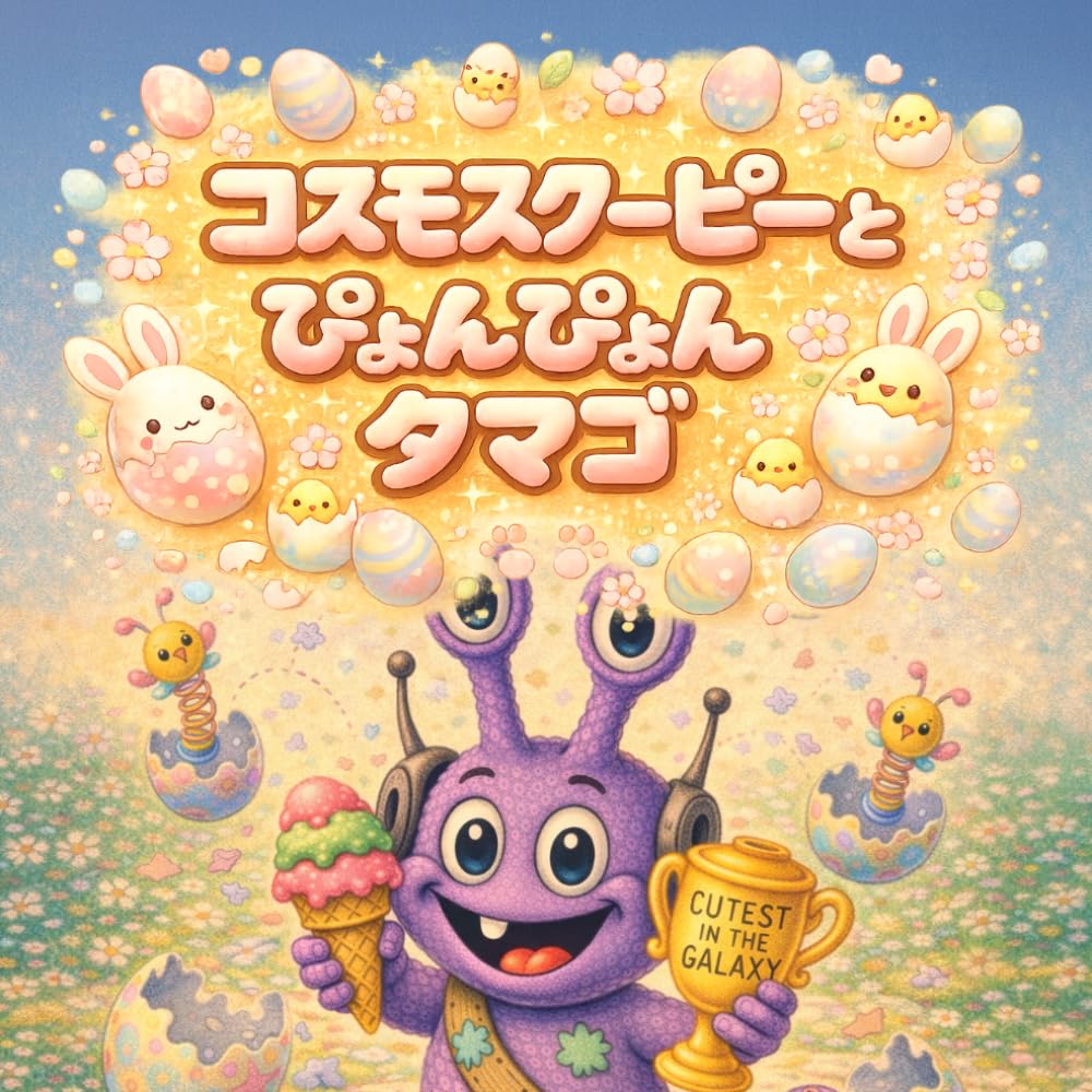 コスモスクーピーと ぴょんぴょんタマゴ: たのしくあそんで びっくりいっぱい！イースターのふしぎなおはなし (コスモスクーピー 日本語版)