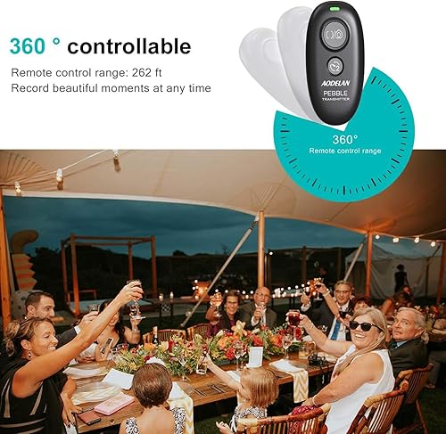 Miniatura 7 de Obturador inalámbrico con control remoto para cámara Canon EOS RP, R6, ROS RP, Rebel T6, T7, T5, T3, SL2, 5D Mark II, 5D Mark iii, 5D Mark ii, 5D