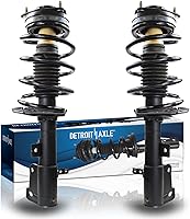 Vista 50 de Detroit Axle - 2 puntales traseros para Lexus RX330 Toyota Highlander 2004-2007, 2007 RX350, 2 puntales completos con montaje de resorte helicoidal