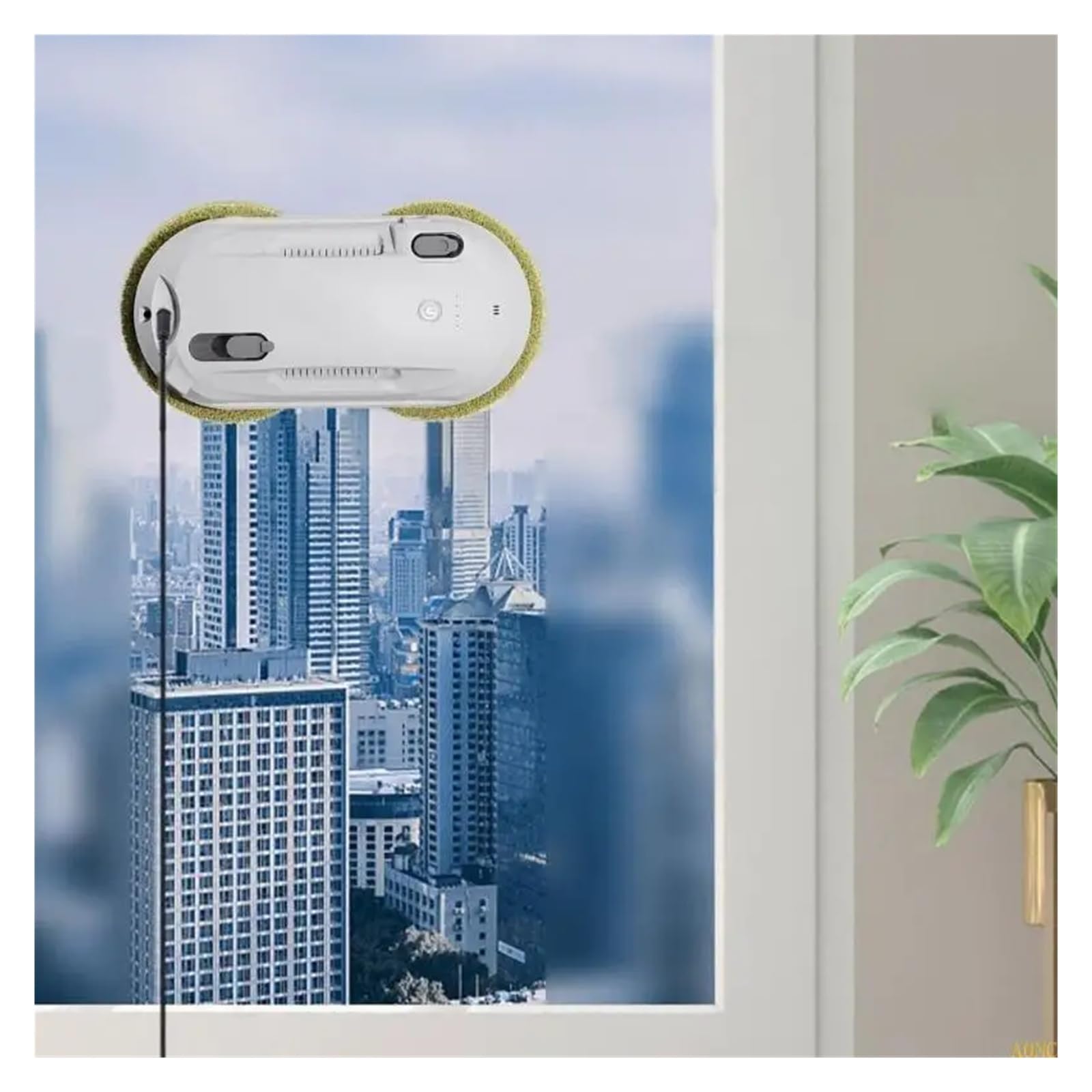 Robot limpiacristales automático con planificación inteligente de rutas, succión de 3000 Pa, control remoto, limpiador de cristales para superficies lisas