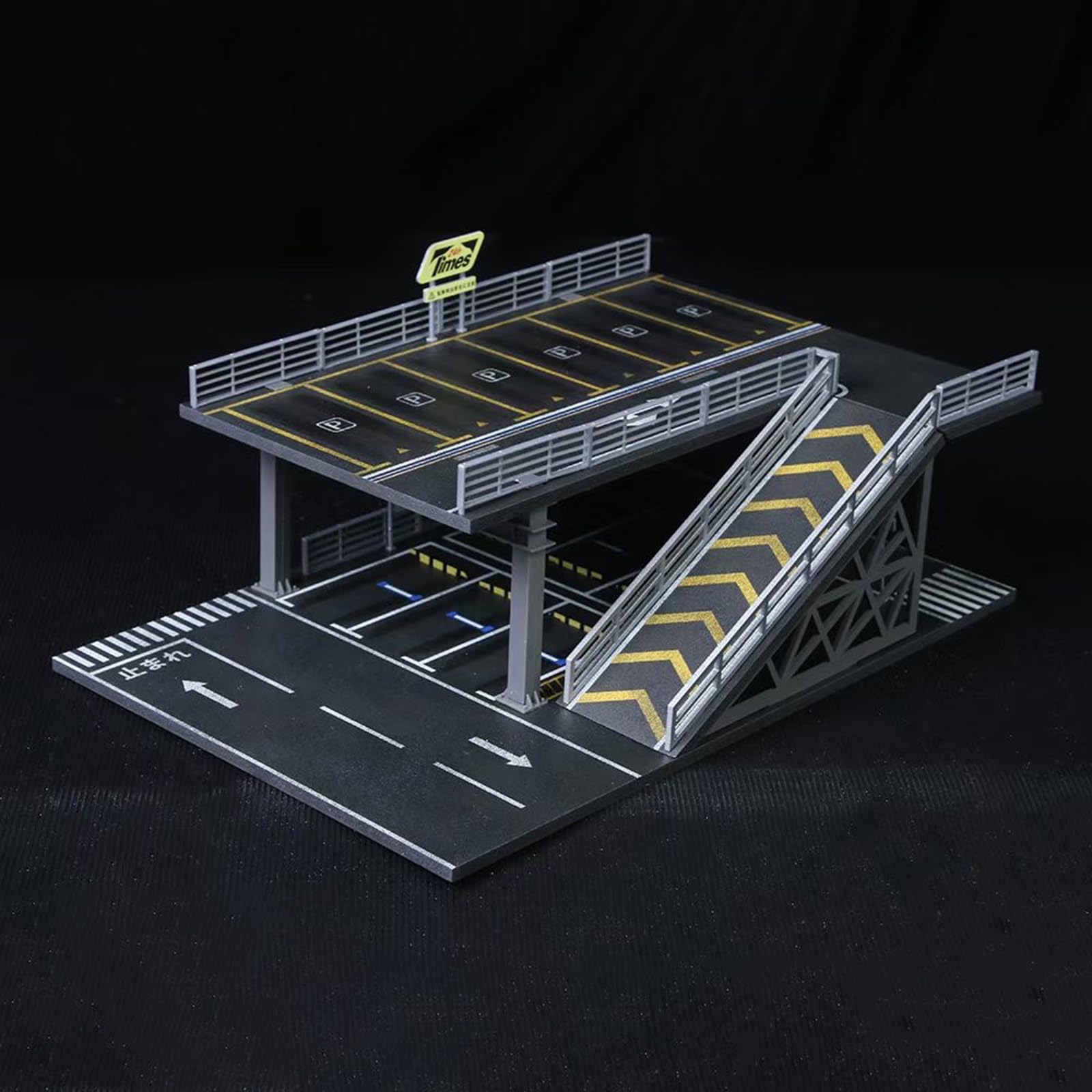 Amazon.co.jp: Freneci 【1/64】ミニチュアジオラマ カーガレージ