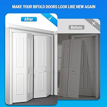 Amazon | Suvenz 2つ折りドアハードウェアキット 2つ折り