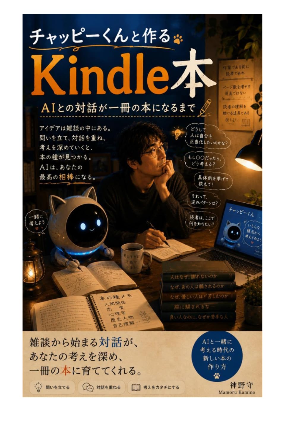 チャッピーくんと作るkindle本: AIとの対話が一冊の本になるまで