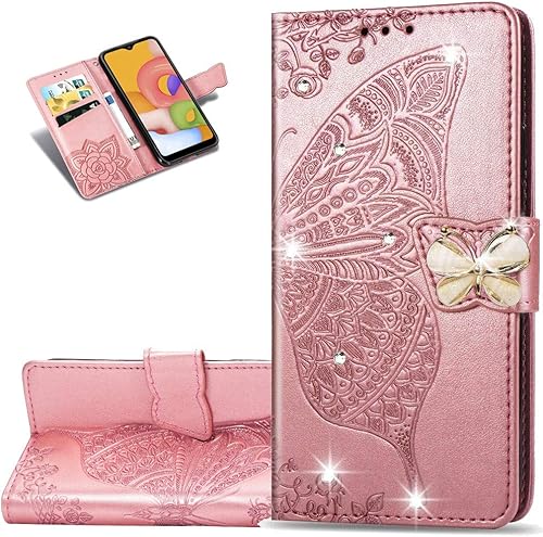 LEMAXELERS Xiaomi Poco X3 NFC caso Bling diamante mariposa relieve cartera Flip PU cuero magnético ranuras para tarjetas con soporte cubierta para LEMAXELERS Xiaomi Poco X3 NFC caso Bling diamante mariposa relieve cartera Flip PU cuero magnético ranuras para tarjetas con soporte cubierta para