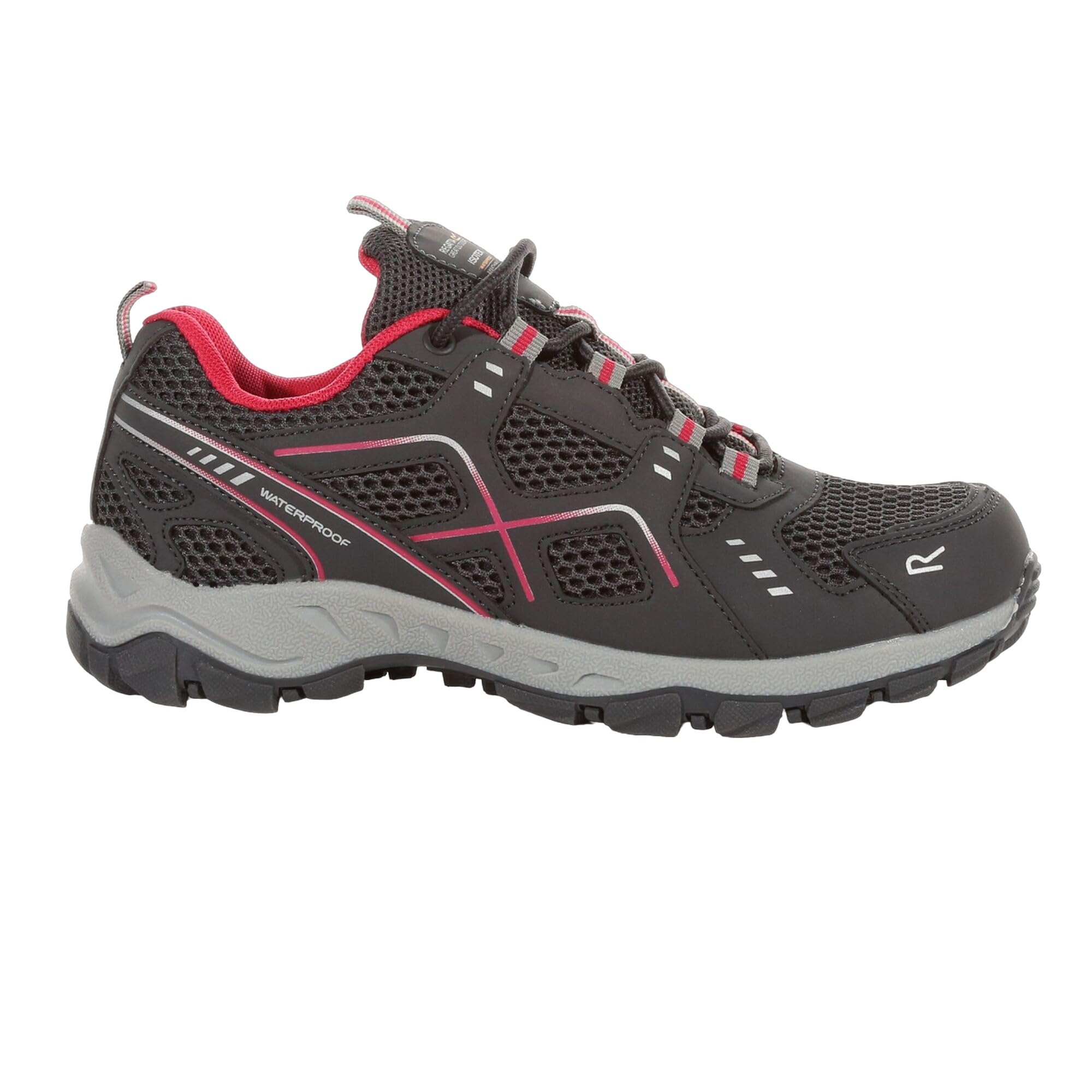 Regatta Womens Vendeavour Lace Up Walking Shoes, Zapatos para Senderismo Mujer