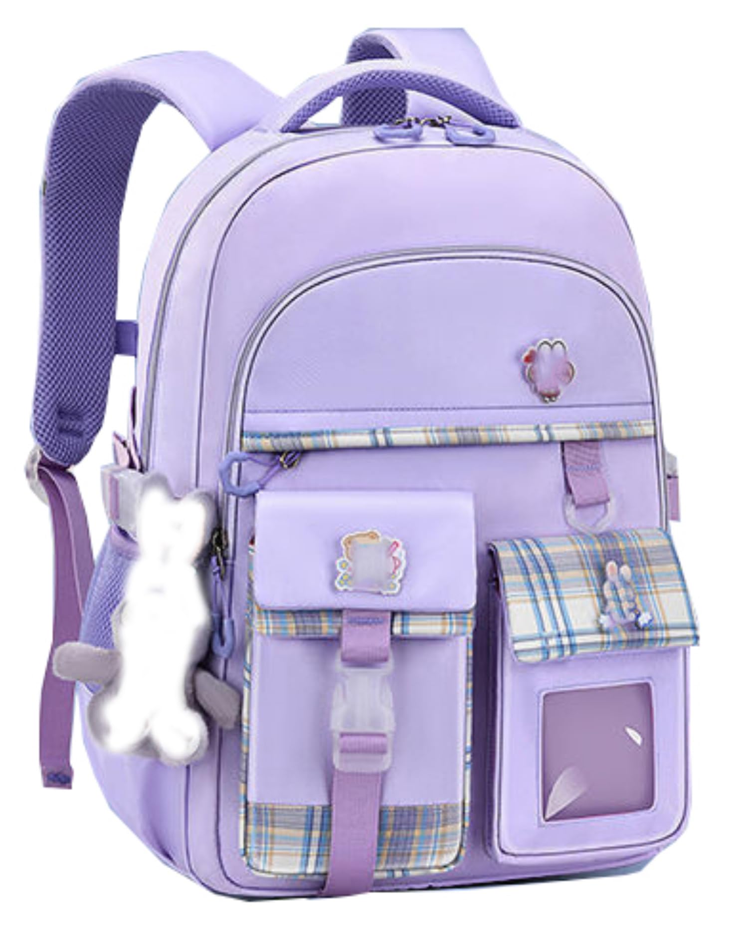 MJUN Kid Girls Backpack Waterproof Cartoon Comic 3D Bookbag Children Student School Backpack