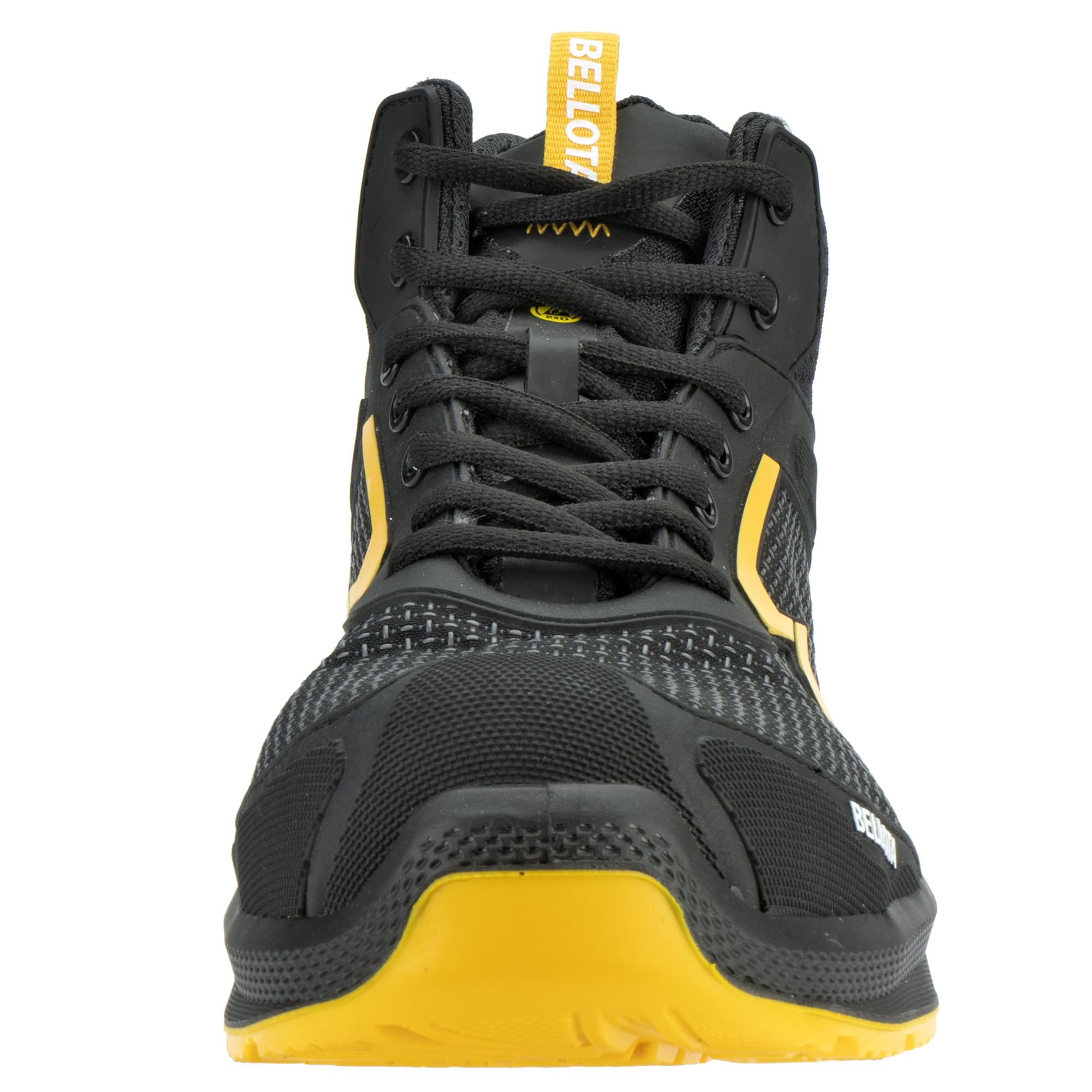Bellota BRUNNS3S - bota de seguridad Running S3S con tejido FORTITEX TM deportivo, cómodo y ligero, pensado para almacenes, industria, transporte y construcción.