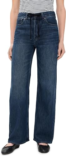 Madewell Women's Low-Slung Baggy Jeans in Airy Denim, Allenham Wash, 24