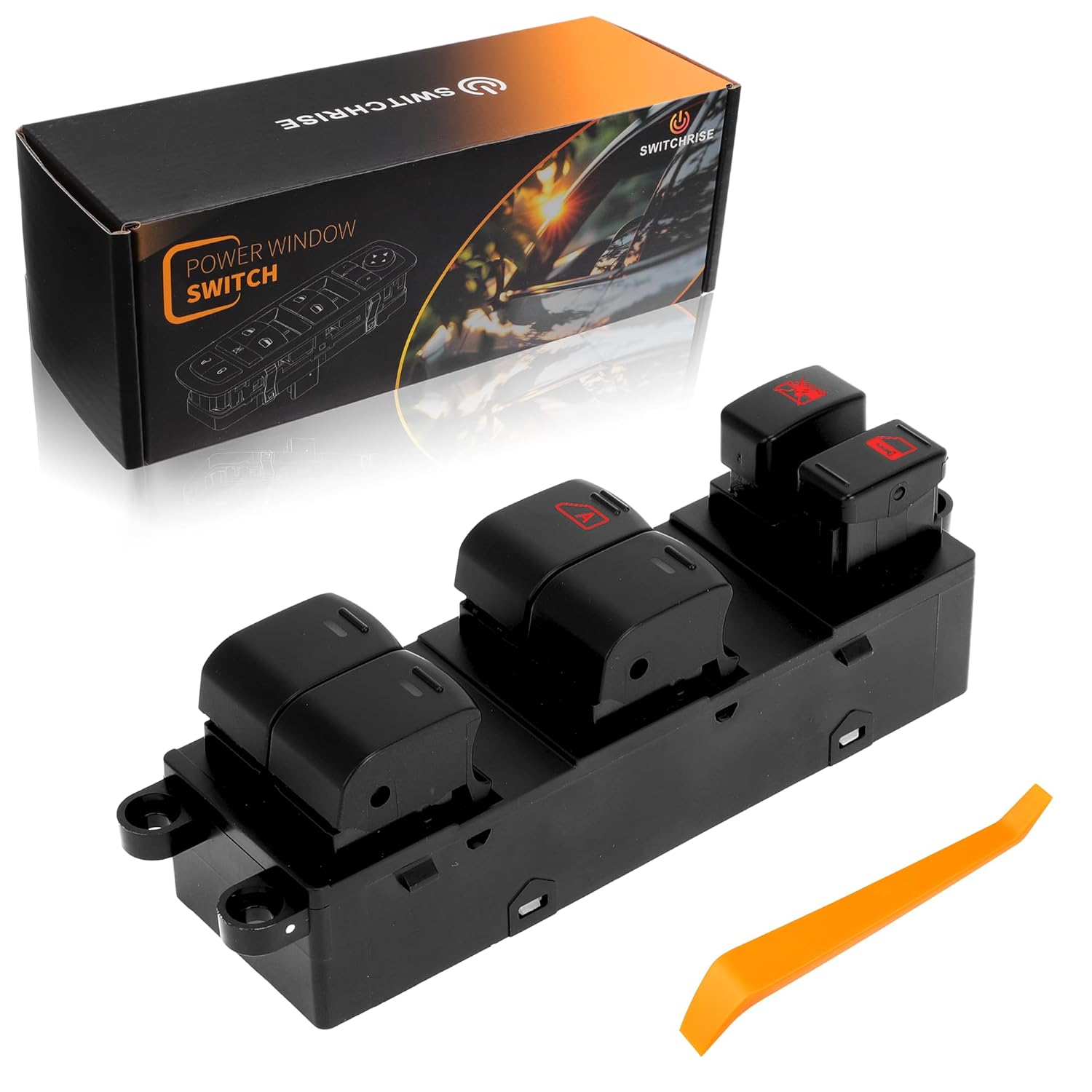 1 AUTO Power Window Switch for Subaru Forester 09-10 Window Control Switch for Subaru Forester 09-10 with Tool 83071FG070 Front Left Driver Side 1 Set