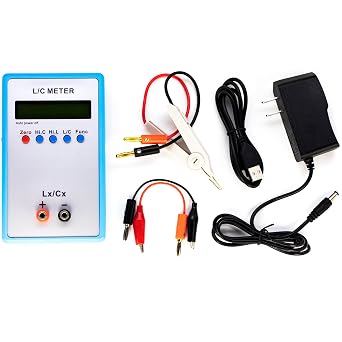 for LC200A LC-200A LCR Meter L/C L-C Multimeter Electric Capacitor Inductor 1pF-100mF, 1uH-100H Tester