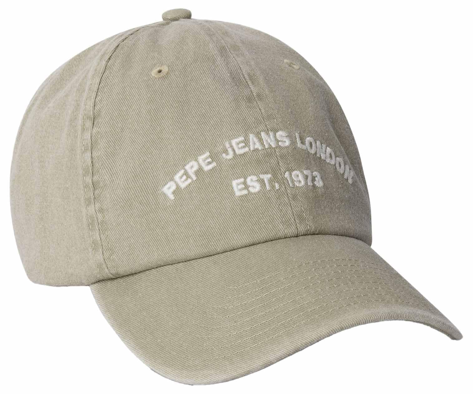 Pepe Jeans Męska czapka Ever, brązowa (słodowo-beżowa), jeden rozmiar