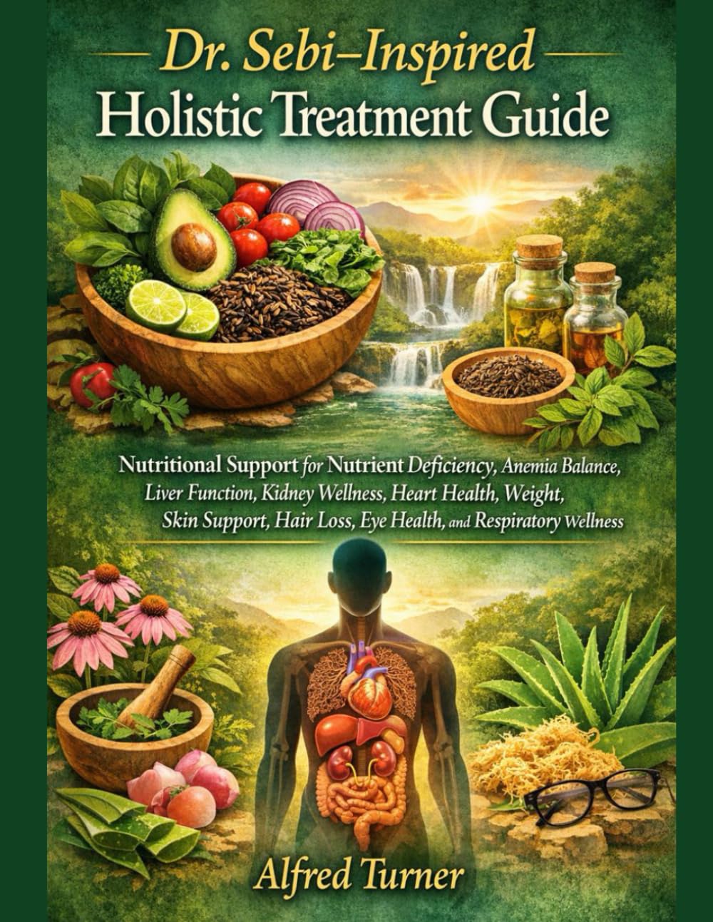 Dr. Sebi–Inspired Holistic Treatment Guide: Nutritional Support for Nutrient Deficiency, Anemia Balance, Liver Function, Kidney Wellness, Heart ... Loss, Eye Health, and Respiratory Wellness