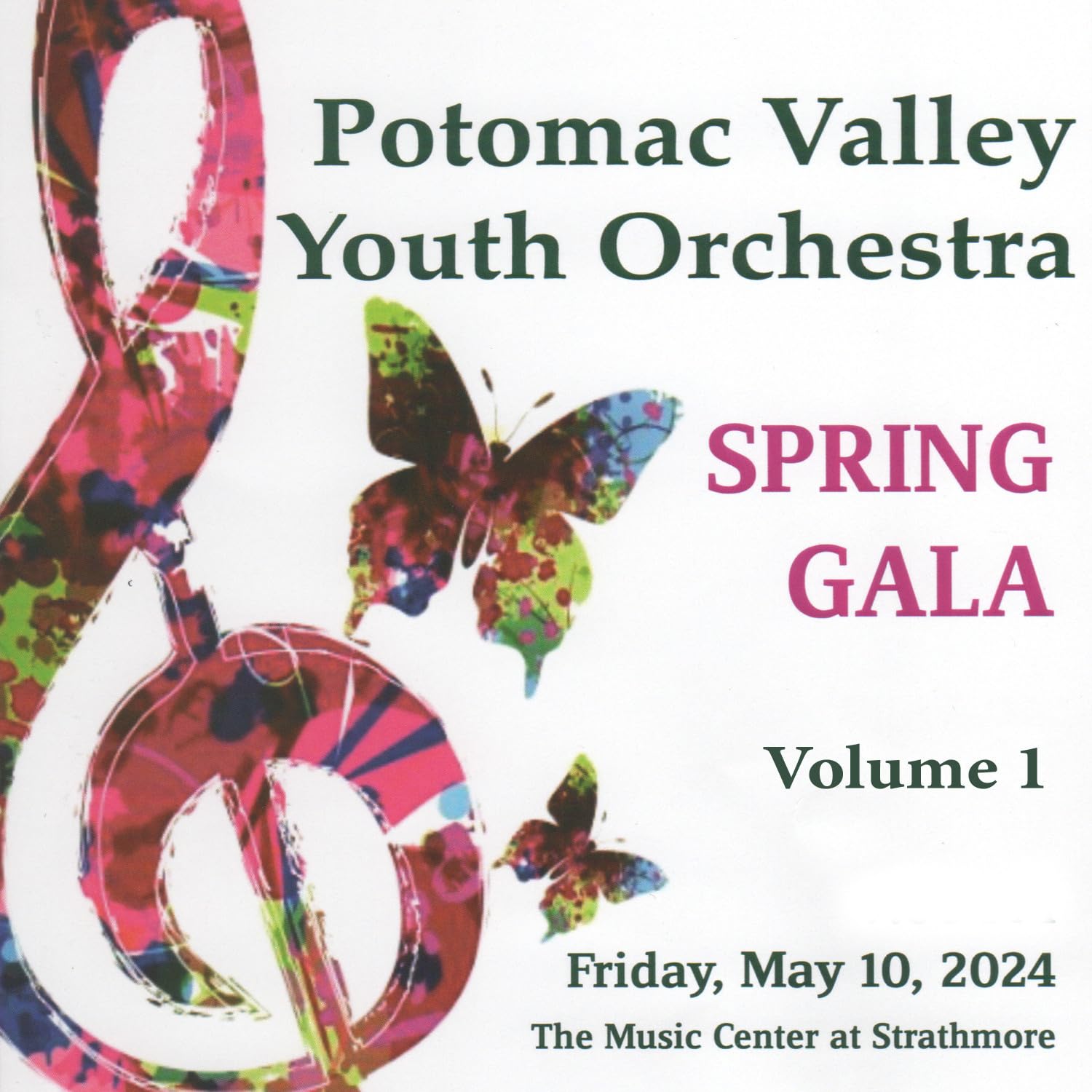 Potomac Valley Youth Orchestra Concert Orchestra