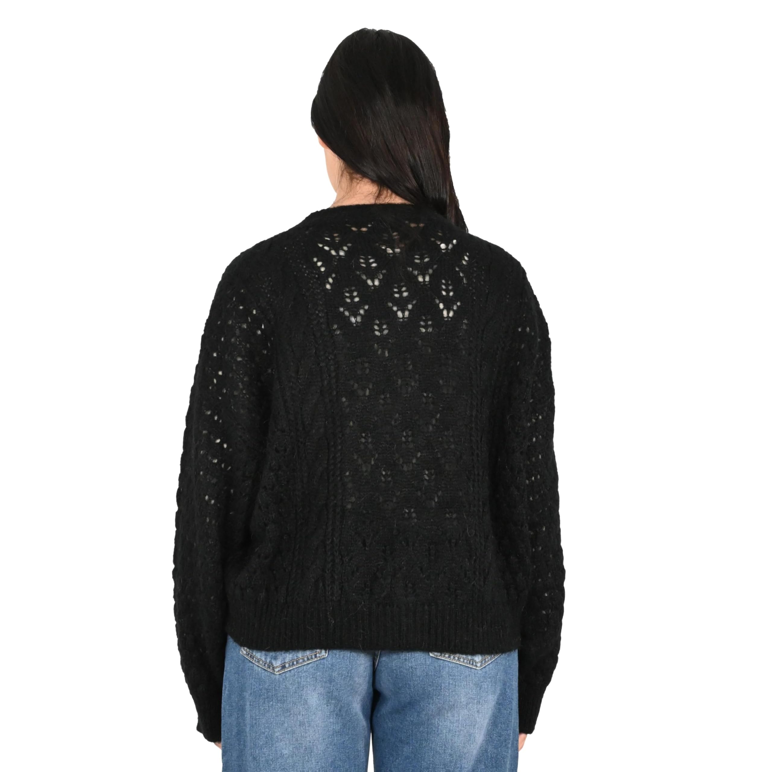 Kontatto cardigan donna nero 3M0912C