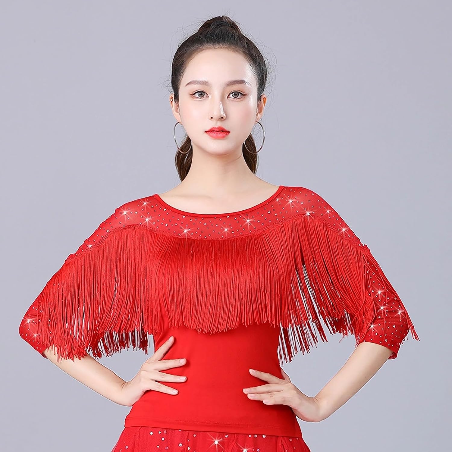 Women's Modern Dance Tops - Fashion Ballroom & Latin Dance Clothes