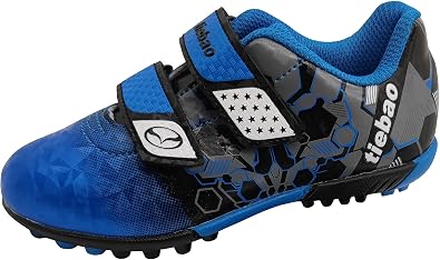 Boys Girls Soccer Cleats Shoes Firm Ground Turf Shoes Outdoor Sports Football Shoes Toddler/Little Kid