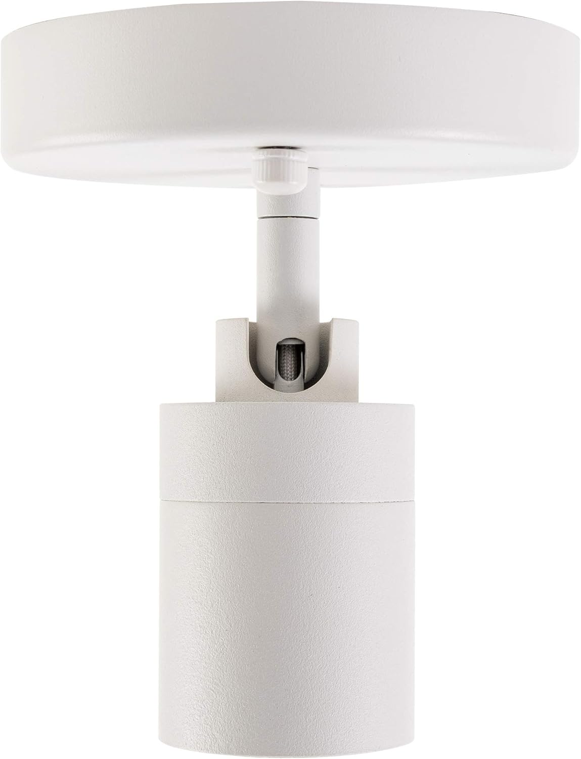 50% Off Discount Vidalite LED Monopoint Sconce Adjustable Flush Mount Spot Light with Rotating Head for Living Room Dining and Office, 4-Pack, White, 4