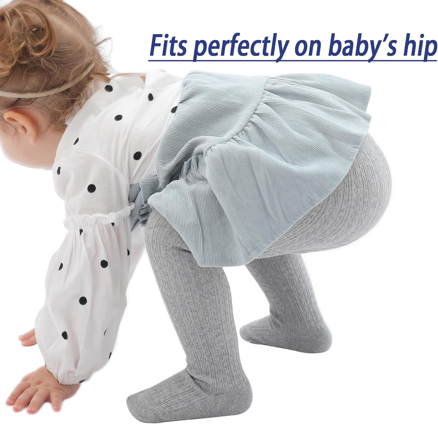 Mini angel Baby Tights Cable Knit Tights Baby Leggings Seamless Cotton Stockings Pantyhose 3/4 Pack for Infants Toddlers 0-5T - Image 6