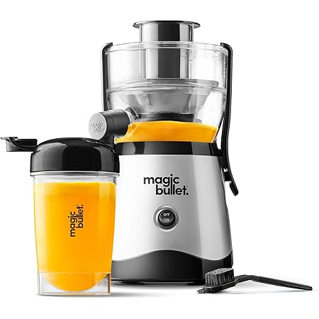 Magic Bullet Mini Juicer with Cup, Black and Silver