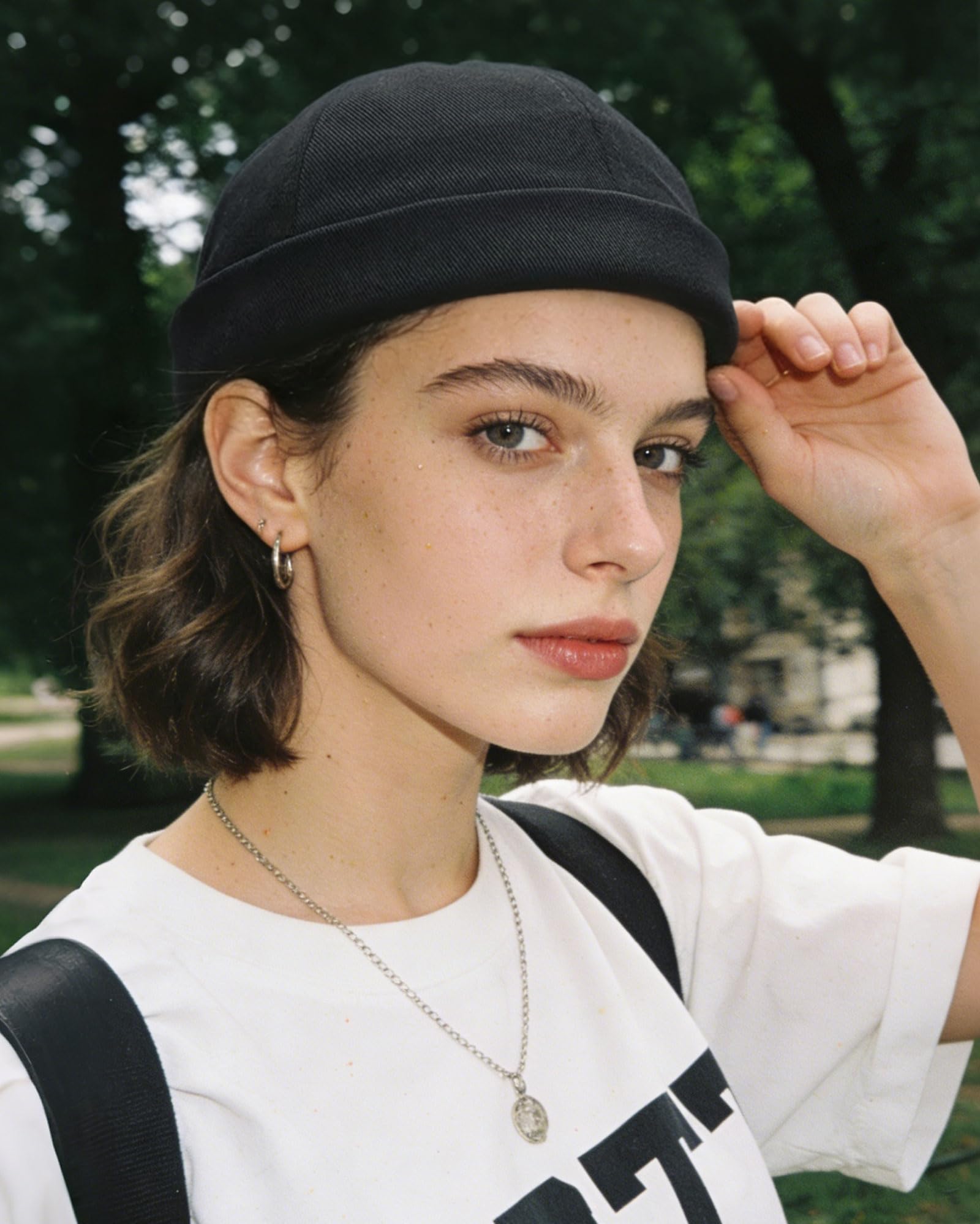 Clape Watch Cap Work Beanie Corduroy Docker Leon Brimless Hat Rolled Cuff Harbour Hat - 4