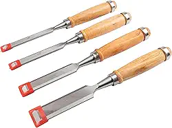 EDA Kit Formão Com 4 Formões 3/8' A 1' Excellent