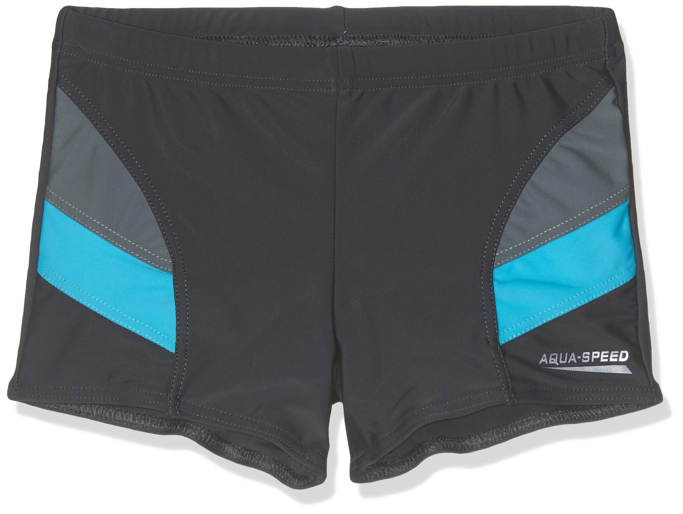 Aqua-Speed Jungen Andy Boys Aquashorts Shorts, Grau/Blau, Size 134, L